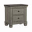Table de chevet 2 tiroirs Transitional-Rustic-117186572