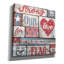 «Epic Graffiti» «Our Patriotic Love» par Art Licensing Studio, art mural sur toile-109181086