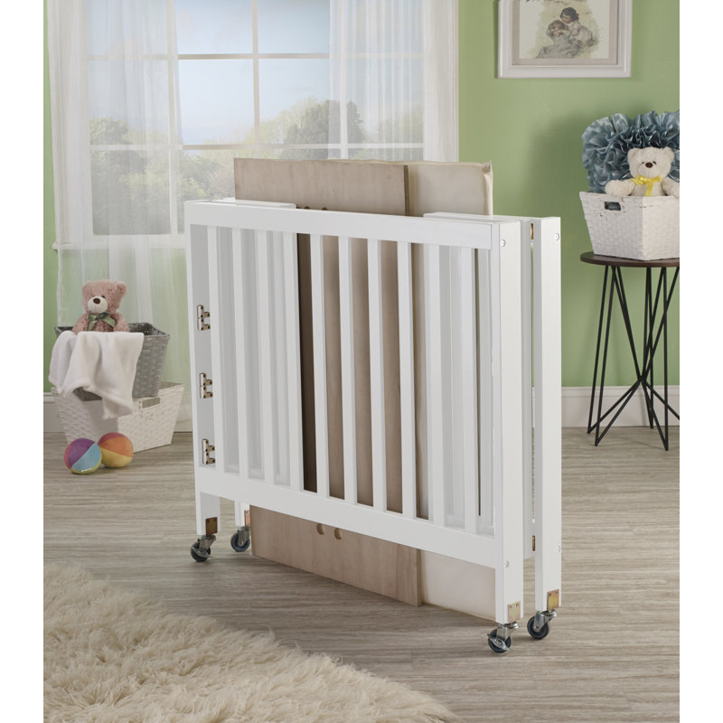 Lit de bébé portable à trois niveaux Orbelle Roxy, Blanc