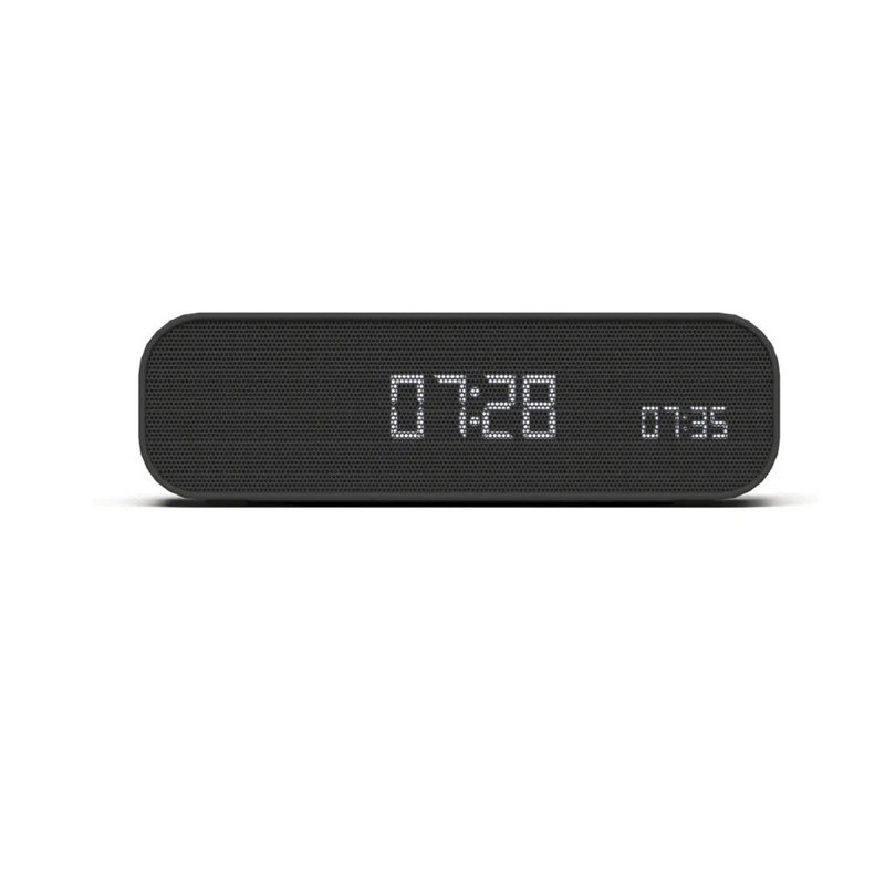 Digital Mechanical Alarm Tabletop Clock, Black