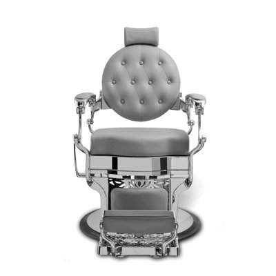 Heledd Wide Faux Leather Reclining Barber Chair
