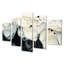 «Black Wave», art mural moderne