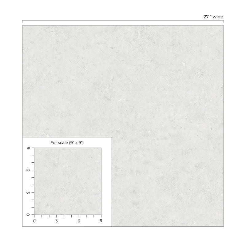 Rouleau de papier peint L 27 pi x l 27 po, Glacier