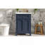 Armoire de salle de bain 24 po avec portes à fermeture douce et tablette réglable, meuble-lavabo avec lavabo en céramique-1480317835-1480317832