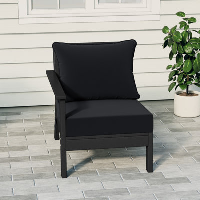 Deep Seating Left Arm Chair With Cushions