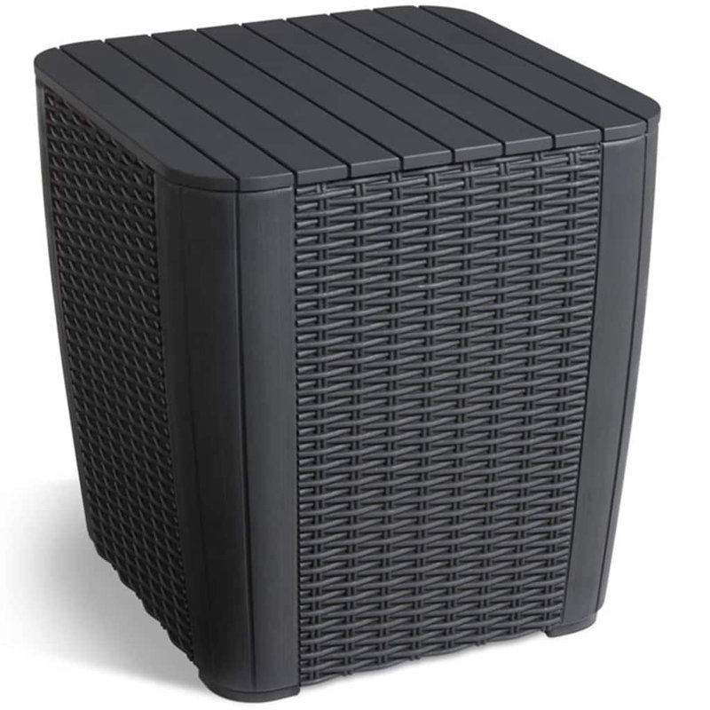 Keter Garden Side Table Luzon Graphite