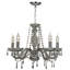 Kelly 5 - Light Candle Style Chandelier