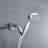 5 Adjustable Mode Handheld Shower, High , , Abs Built Shower With Modes, Produced Head-120951968