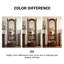 74.8"American-style solid wood floor-standing dressing mirror