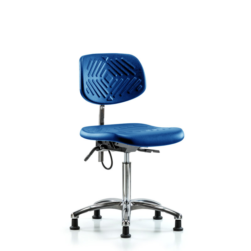 Archie Task Chair, Black, Glides, Not Included