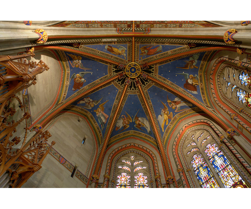Chapelle des Maccabées, cathédrale Saint-Pierre, H 16 po x l 24 po