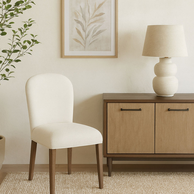 Chaise rembourrée Arch (ensemble de 2)