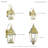 Anousha Solid Brass Wall Light-153780951