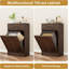 Manufactured Wood Open Kitchen Trash Can - 10L