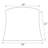 12 in. H Bell Lamp Shade