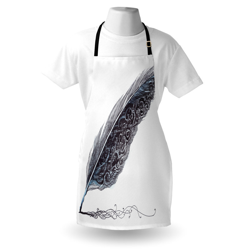 No Pattern Bib Apron