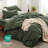 Bedsure Duvet Cover Queen Size with Fitted Sheet - 4 Pieces Prewashed Cotton-Like Extra Soft Bedding Set-106246521-106246520