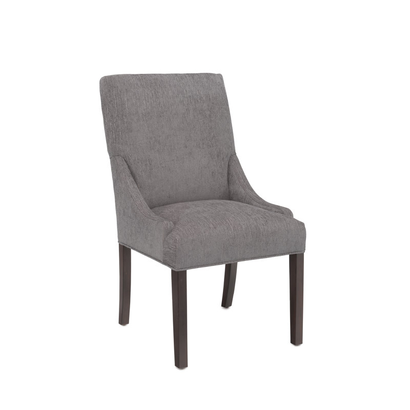 Chaise de salle à manger Raden, Gris, Espresso