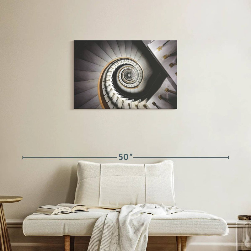 Escalier en spirale Lilie Infinite, H 20 po x l 30 po