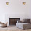 Chelsea Steel Flush Mounted Sconce-98626773