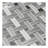 K&K 43" Propane Gas Fire Pit Table, 60000 BTU Rectangular Open Weave Wicker Fire Pit with Glass Wind Guard for Outside Patio Deck Garden Backyard-1506589228