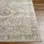 Ivory Traditional Washable Rug, Bordered Floral Anti-Slip Rug For Living Room, Dining Room, Bedroom-1690557523