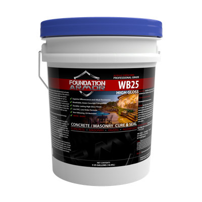 Scellant pour béton et scellant à l'acrylique 5 GAL