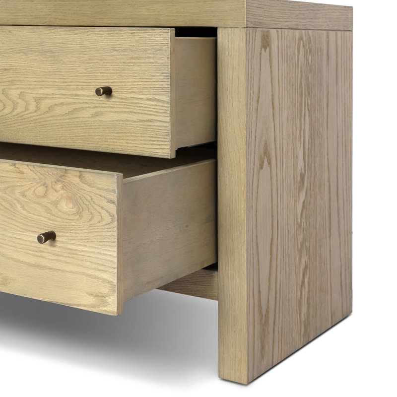 Jamariea 2 - Drawer Nightstand, Sandy Oak