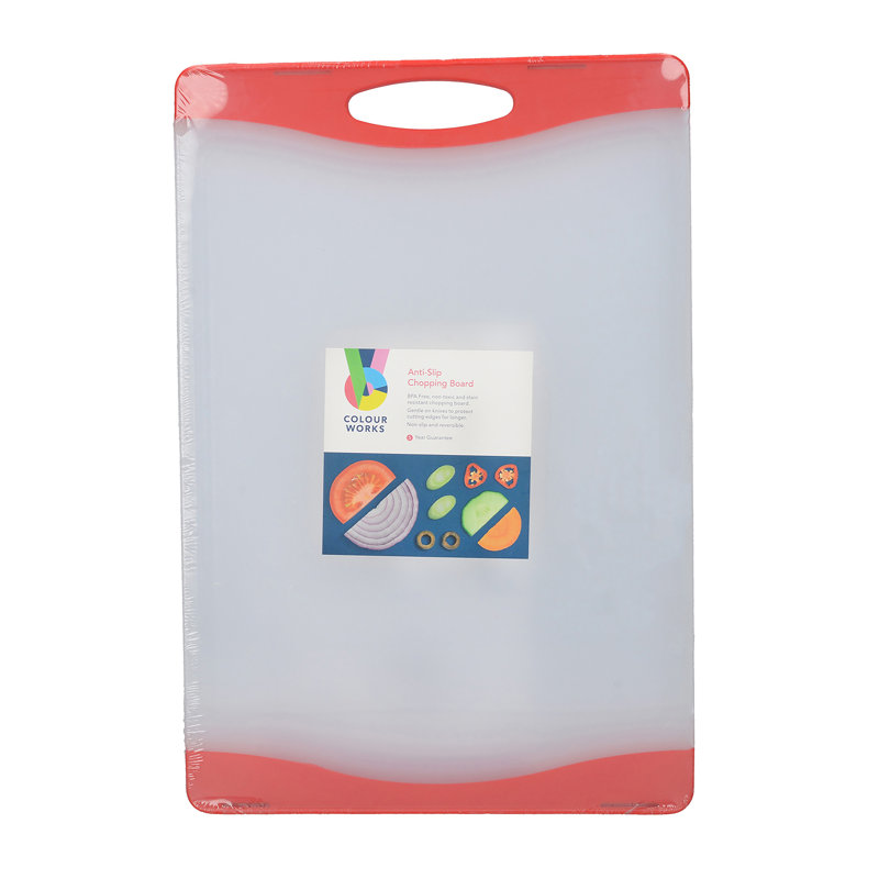 Colourworks Reversible Cutting Board in Red