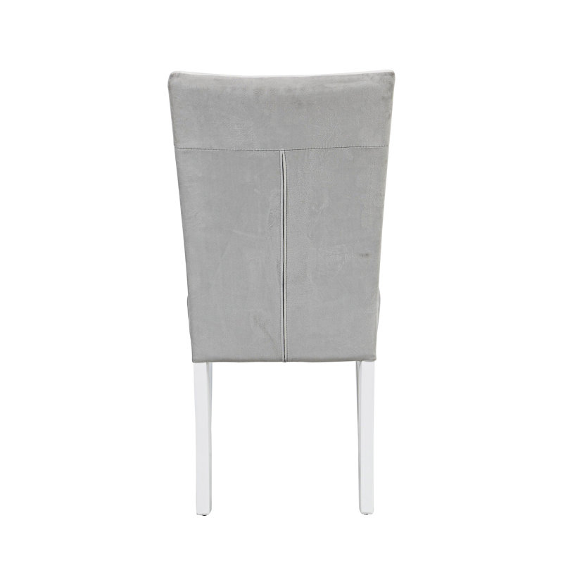 Chaise d'appoint rembourrée (ensemble de 2)