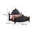 Moni Bed, Tufted Classical Upholstery-100547214-100547213