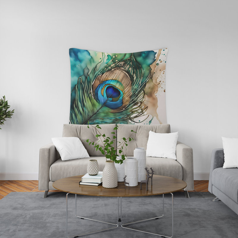 Tapisserie murale, H 88 po x l 104 po x P 1,2 po