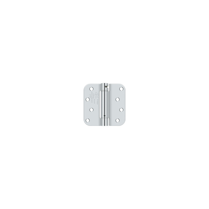 Steel Hinge, Polished Chrome