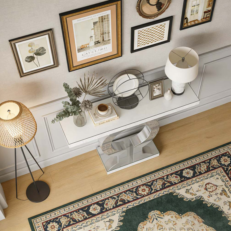 Mirrored Hall Table,Sofa Table,Console Table