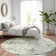Machine Washable Indoor/Outdoor Claudian ACN1502 Mint Rug