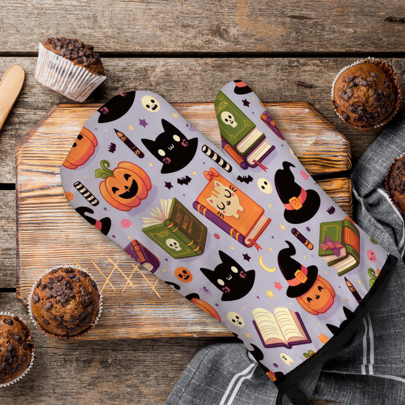 Ensemble de gants de cuisine Creepy