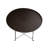 Round Metal Coffee Table with Claw Feet