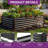 Galvanized Raised Garden Bed With Gloves-2022981675-2022981672