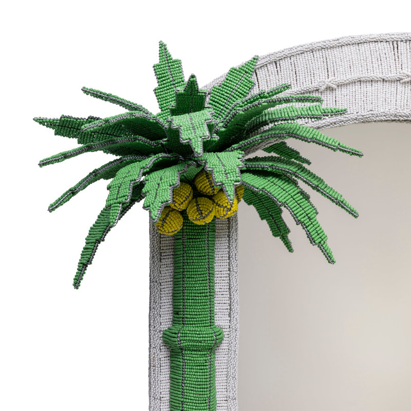 King Palm Mirror, 37.5" x 25"