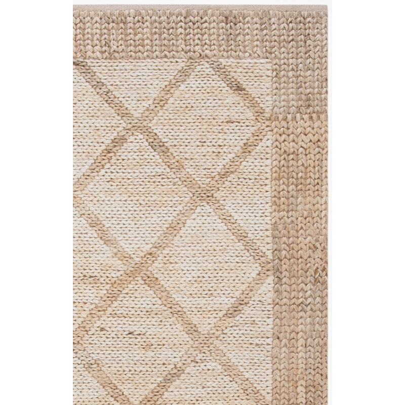 Tapis en jute tissé à la main Kilim Kilim, Rectangle 9 pi x 12 pi