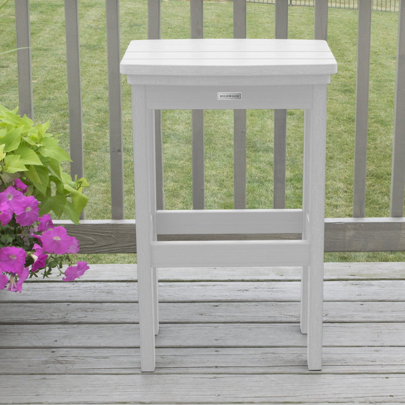 Tabouret de bar Arbnora, Blanc, 29"