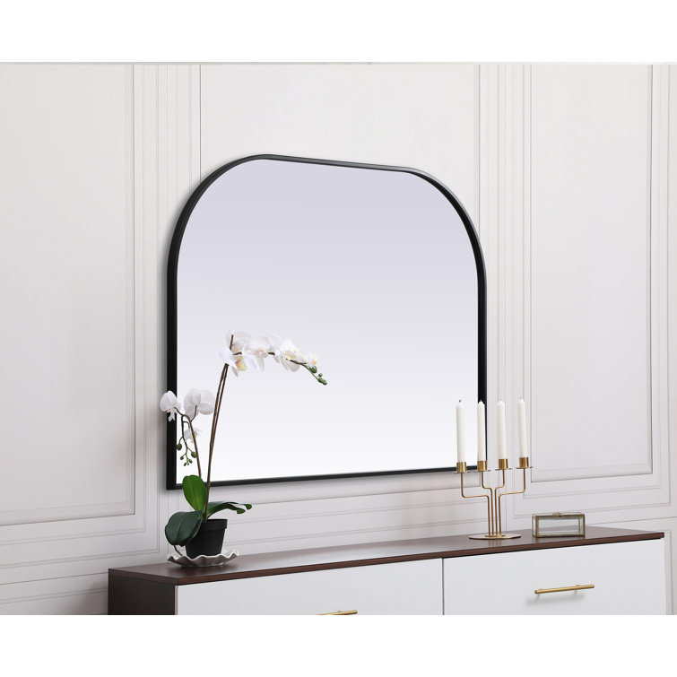 Streamline Wide Arch Mantel Mirror - 42W x 36H