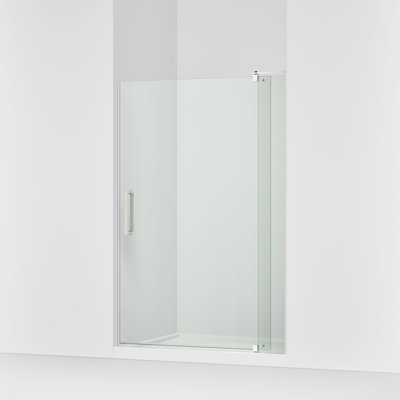 Revel 48'' x 70'' Pivot Shower Door with CleanCoat® Technology
