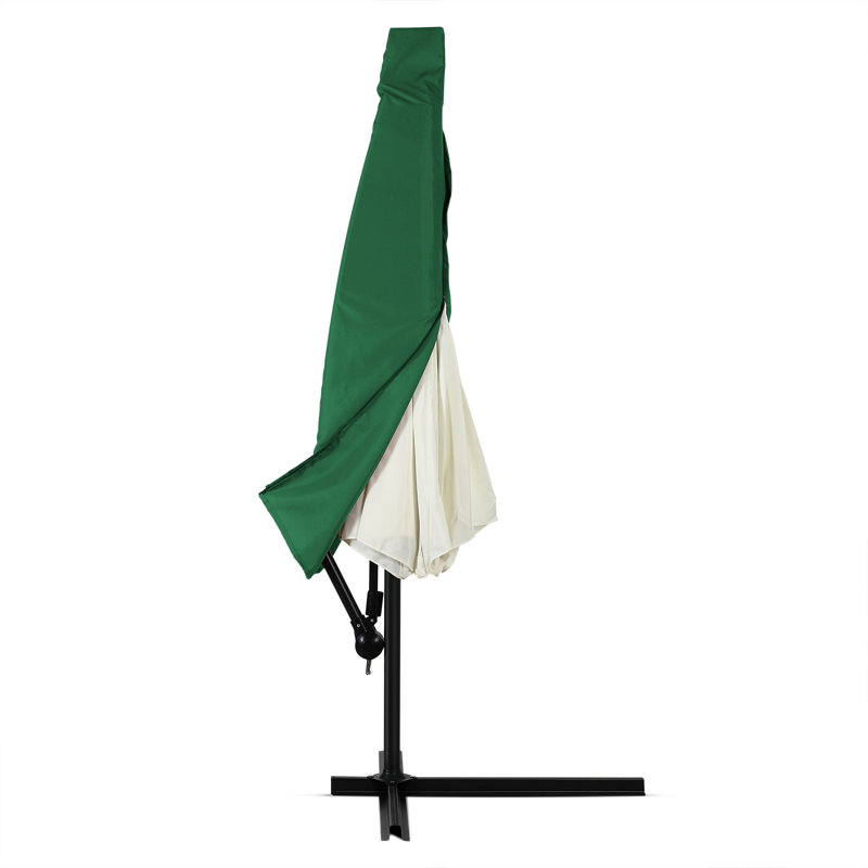 Outdoor Patio Umbrella Cover, Green, 300cm H x 45cm W x 45cm D