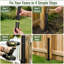 Fence Post Repair HONGKONGDISHUELECTRONICTECITED Black Iron End Post