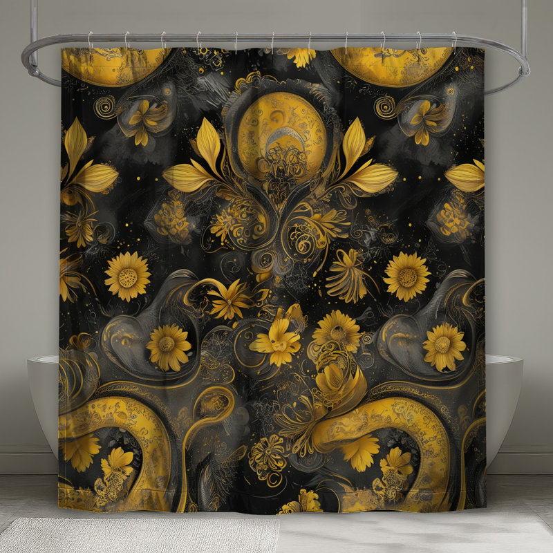 Rideaux de douche Ornate, 70in W x 72in H