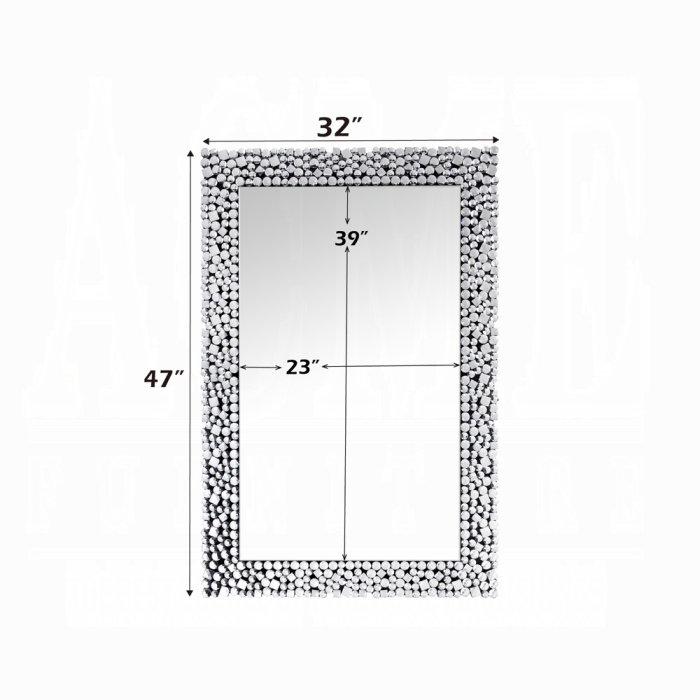 Miroir d'appoint Kachina, 47 po x 32 po