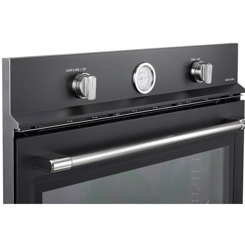 30" Convection Gas Single Wall Oven, Matte Black