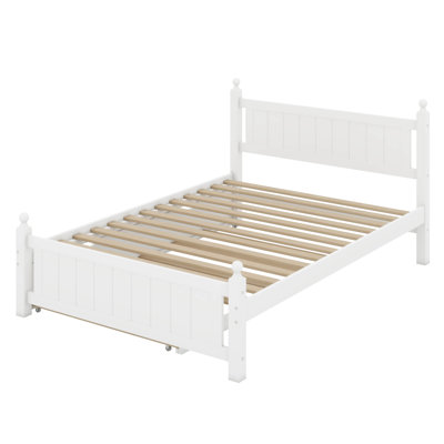 Daizia Solid Wood Platform Bed Frame With Trundle -  Alcott HillÂ®, 8AC369B9B5D444FFB39FE3B19ADFAADC