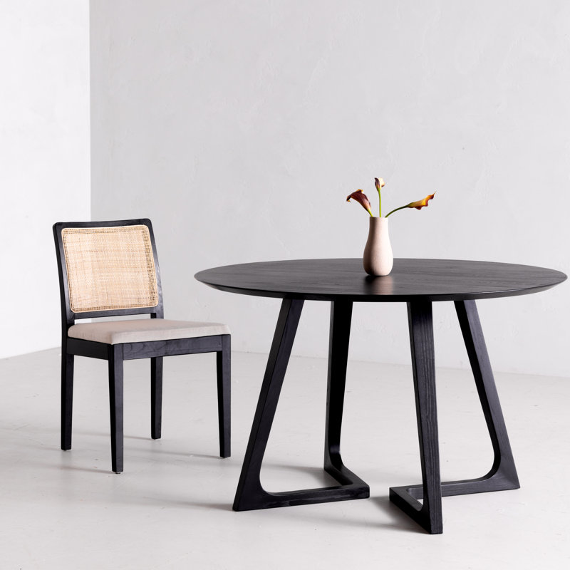 ORVILLE DINING CHAIR-SET OF TWO, Black